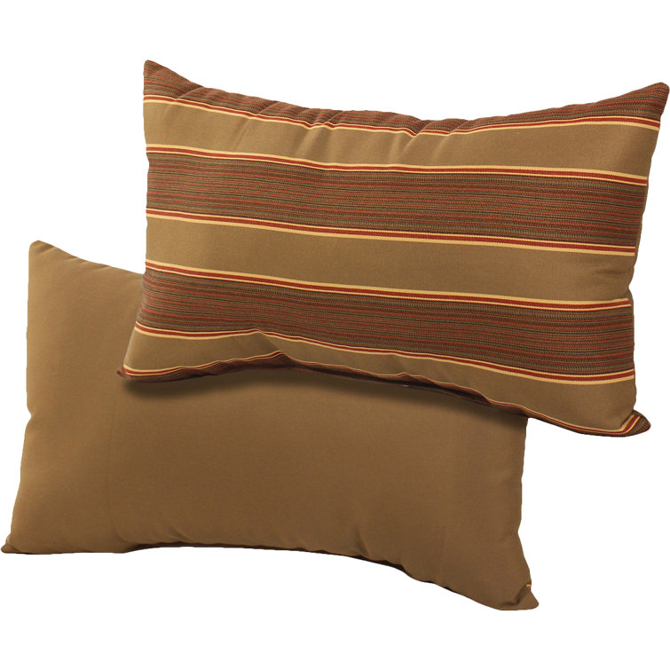 Comfort Classics Striped Sunbrella® Throw Pillow & Reviews Wayfair